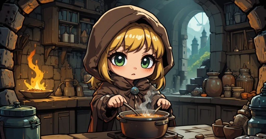 ภาพประกอบนิทานกริมม์เรื่องอัลเลอร์เลียเราห์เจ้าหญิงขนสัตว์ 2