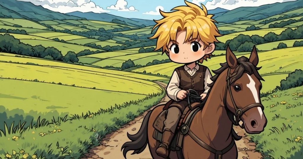 ภาพประกอบนิทานกริมม์เรื่องฮันส์ผู้โชคดี 2