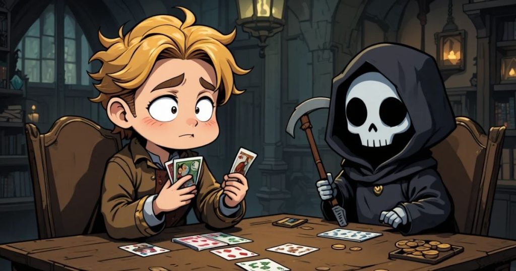 ภาพประกอบนิทานกริมม์เรื่องฮันเซลนักพนัน 2