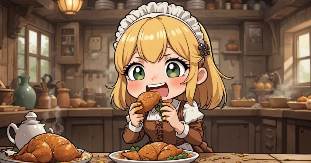 ภาพประกอบนิทานกริมม์เรื่องเกรเทลผู้ชาญฉลาด 2