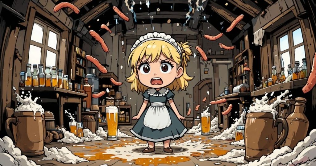 ภาพประกอบนิทานกริมม์เรื่องเฟรเดอริกและแคทเธอรีน 2