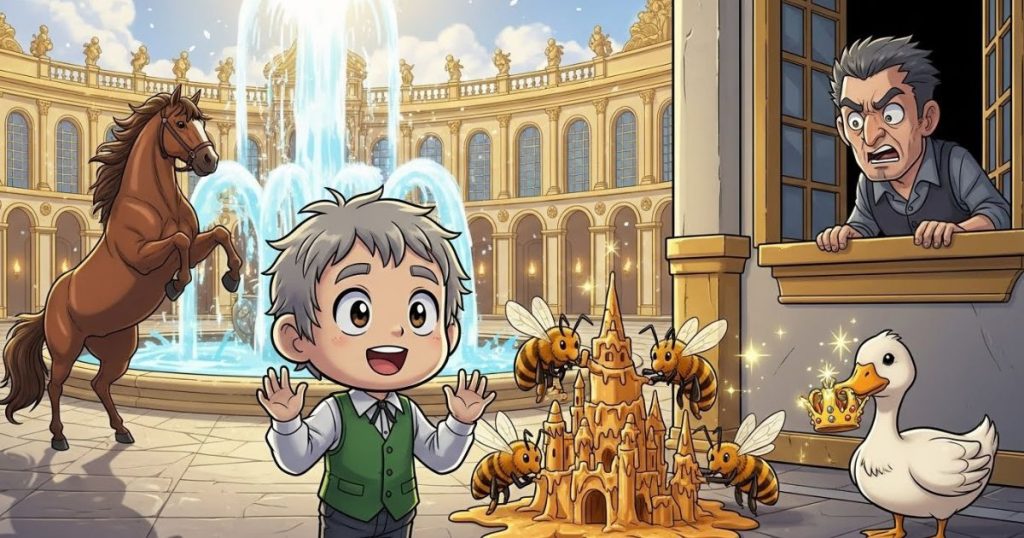 ภาพประกอบนิทานกริมม์เรื่องการเดินทางของช่างเย็บผ้ากับช่างทำรองเท้า 5