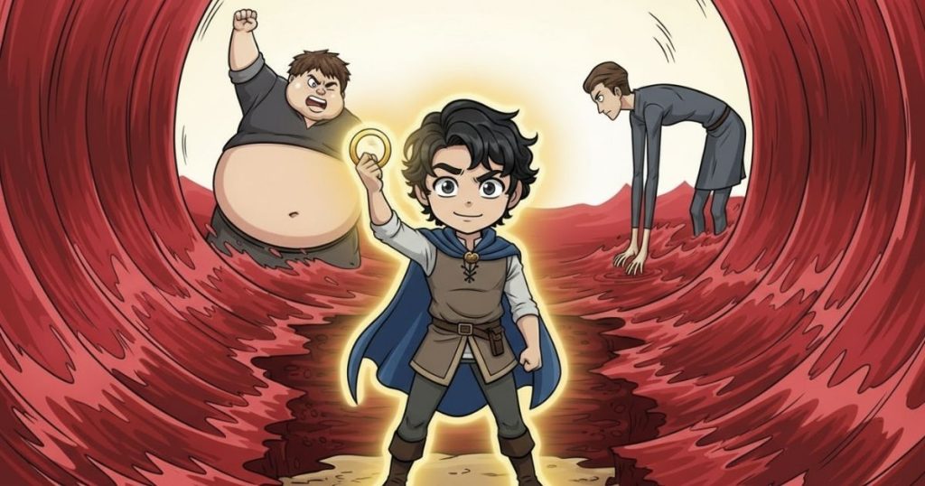 ภาพประกอบนิทานกริมม์เรื่องคนรับใช้ทั้งหก 3