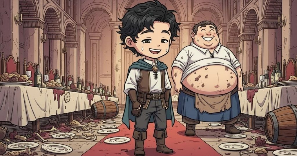 ภาพประกอบนิทานกริมม์เรื่องคนรับใช้ทั้งหก 4