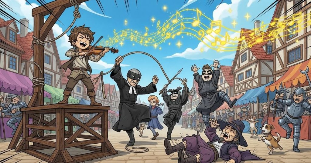 ภาพประกอบนิทานกริมม์เรื่องชาวยิวในพุ่มหนาม 5