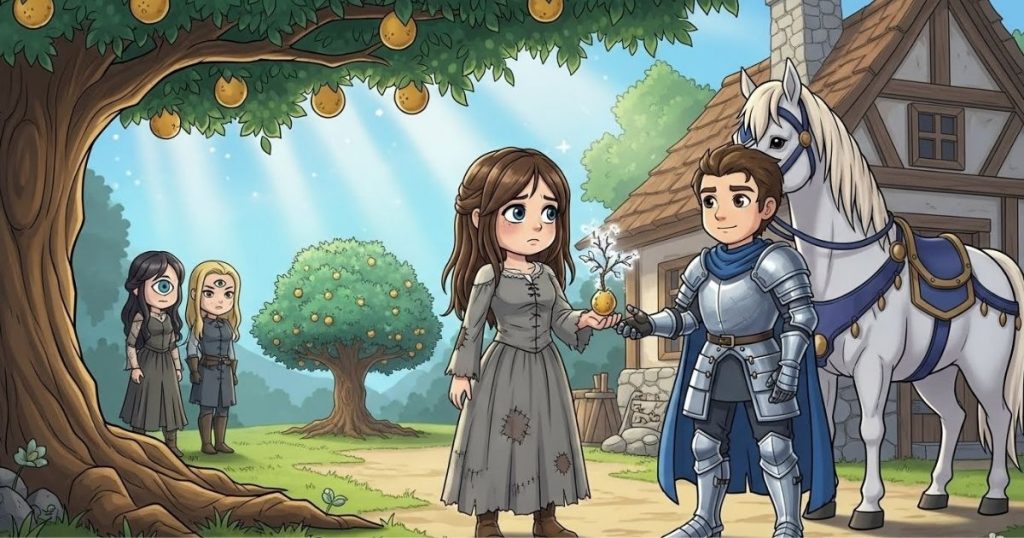 ภาพประกอบนิทานกริมม์เรื่องตาเดียว สองตา และสามตา 5