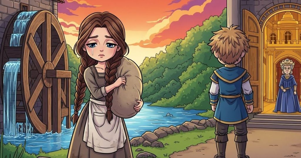 ภาพประกอบนิทานกริมม์เรื่องลูกของราชาทั้งสอง 6