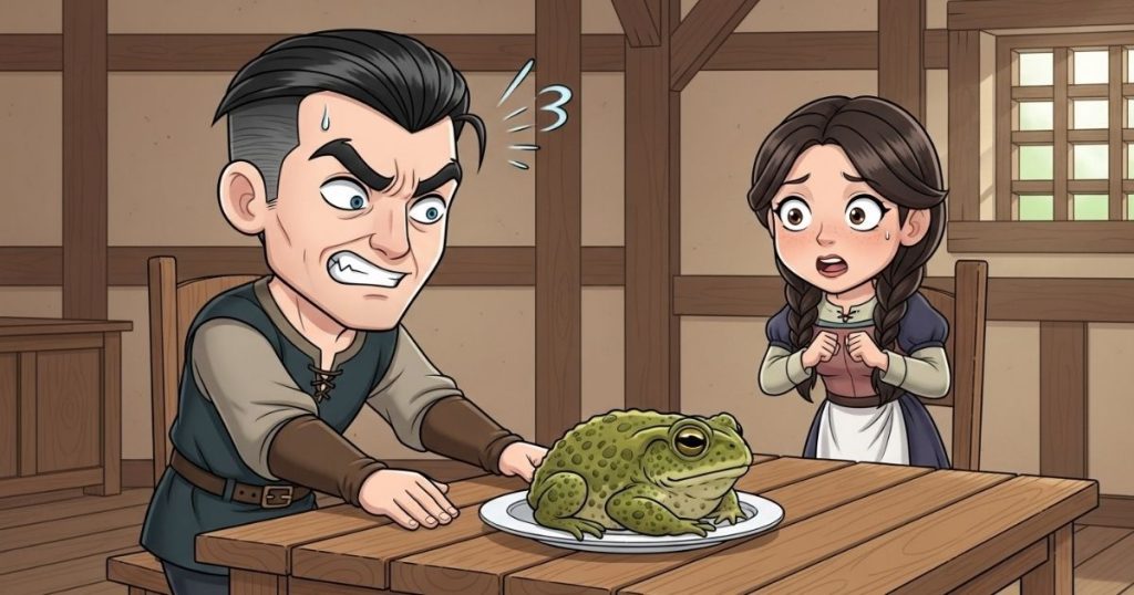 ภาพประกอบนิทานกริมม์เรื่องลูกอกตัญญู 4