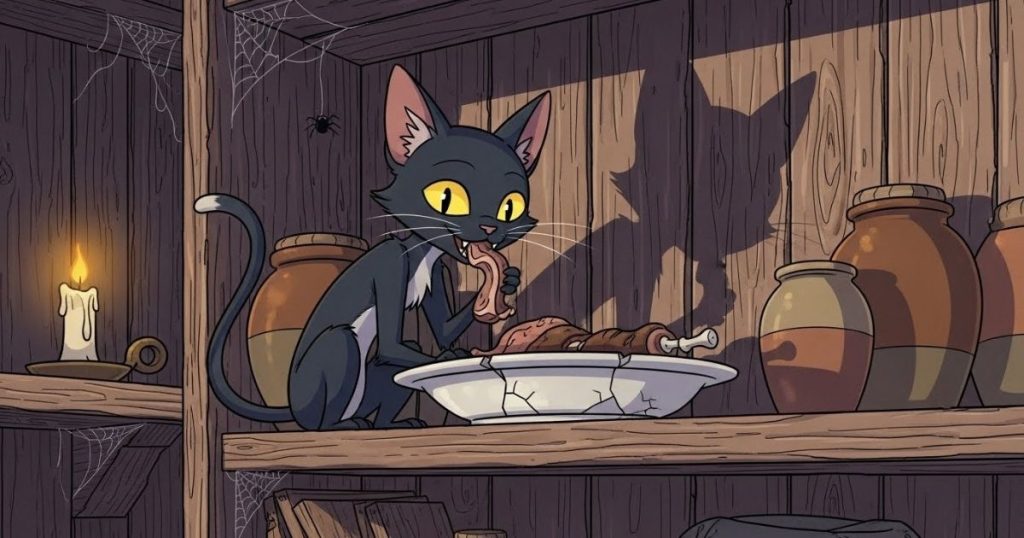 ภาพประกอบนิทานกริมม์เรื่องศัลยแพทย์ทหารทั้งสามคน 2