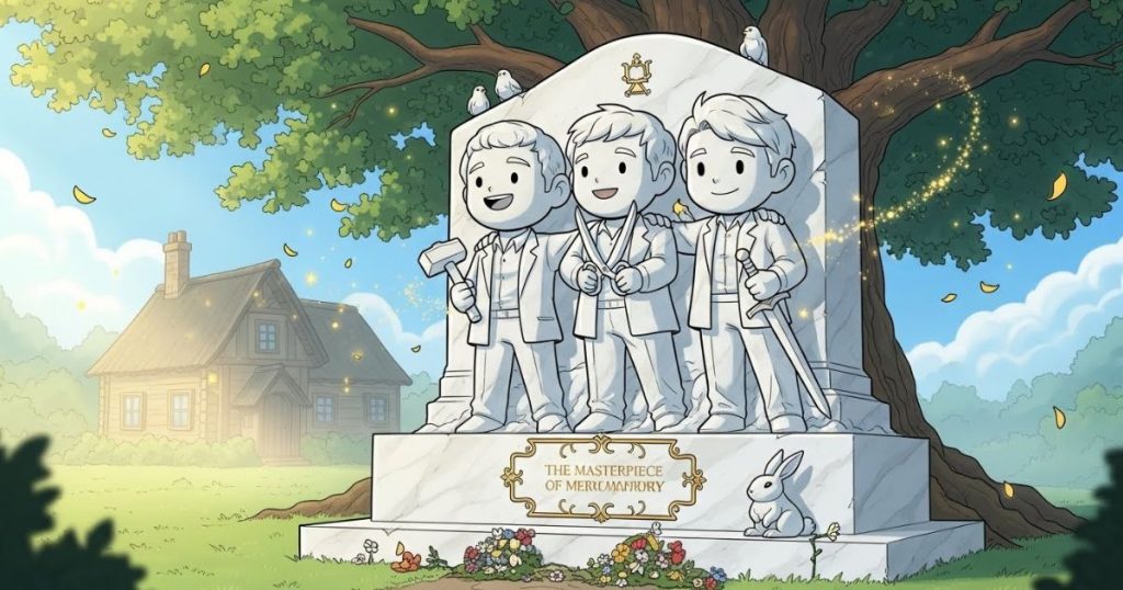 ภาพประกอบนิทานกริมม์เรื่องสามพี่น้องยอดฝีมือ 6