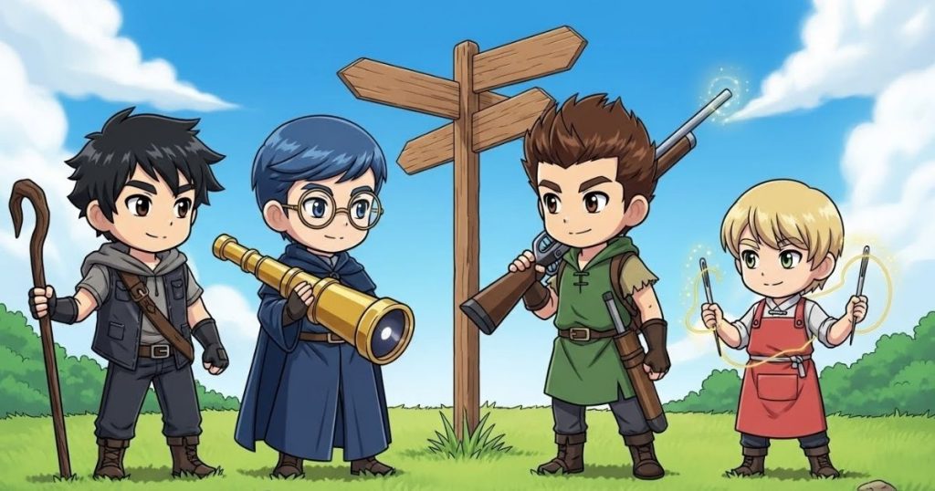 ภาพประกอบนิทานกริมม์เรื่องสี่พี่น้องยอดฝีมือ 2