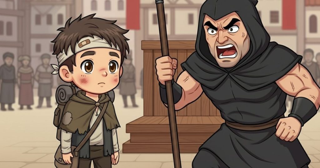 ภาพประกอบนิทานกริมม์เรื่องออกไปท่องโลกกว้าง 3