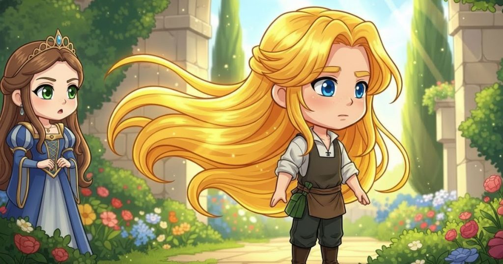 ภาพประกอบนิทานกริมม์เรื่องเจ้าจอร์นเหล็กไหล 5