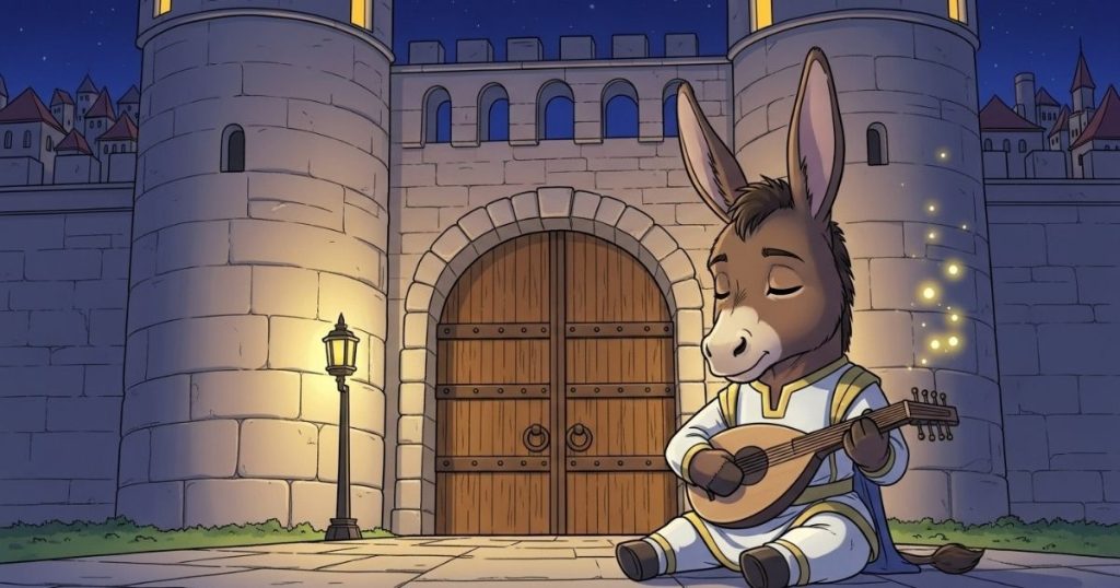 ภาพประกอบนิทานกริมม์เรื่องเจ้าชายลา