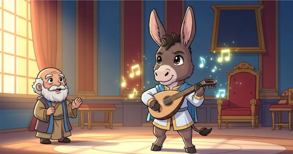 ภาพประกอบนิทานกริมม์เรื่องเจ้าชายลา 3