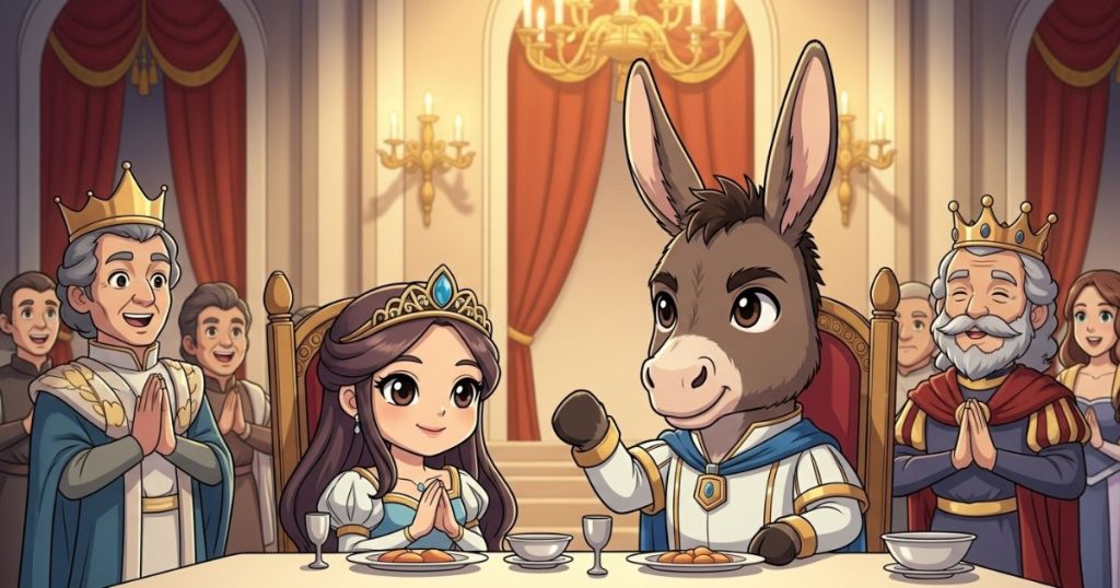 ภาพประกอบนิทานกริมม์เรื่องเจ้าชายลา 5