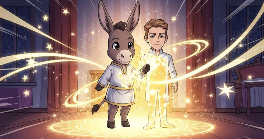 ภาพประกอบนิทานกริมม์เรื่องเจ้าชายลา 6