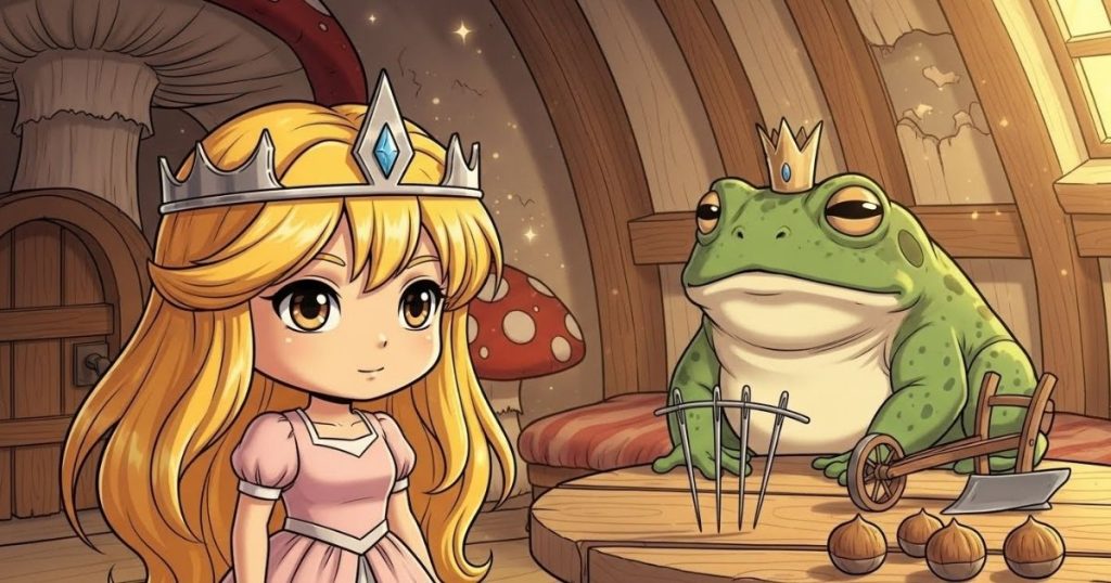 ภาพประกอบนิทานกริมม์เรื่องเตาเหล็ก 5