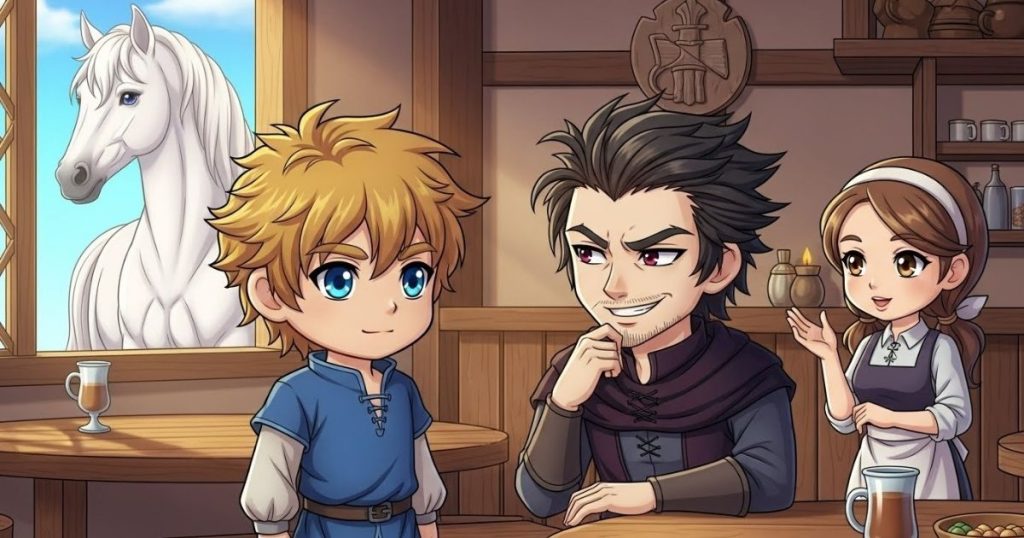 ภาพประกอบนิทานกริมม์เรื่องเฟอร์ดินานด์ผู้ซื่อสัตย์ 4