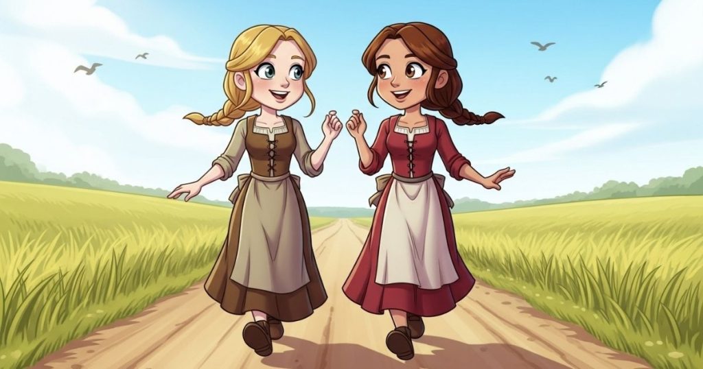 ภาพประกอบนิทานกริมม์เรื่องเหล่าคนรับใช้ในบ้าน 2