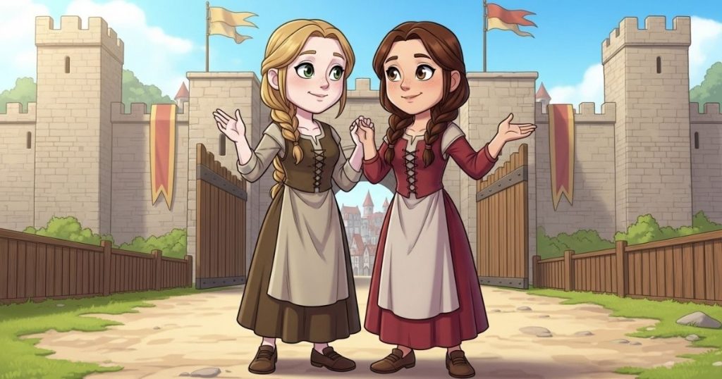 ภาพประกอบนิทานกริมม์เรื่องเหล่าคนรับใช้ในบ้าน 4