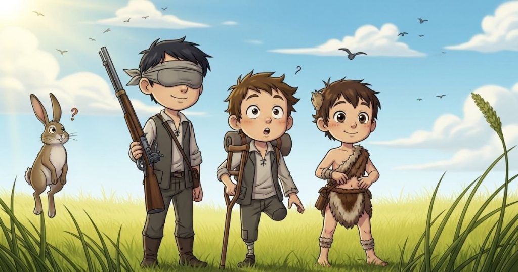 ภาพประกอบนิทานกริมม์เรื่องโนอิสต์และลูกชายทั้งสามของเขา 3