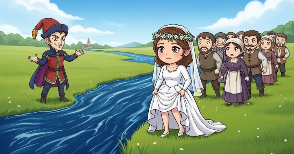 ภาพประกอบนิทานกริมม์เรื่องท่อนไม้ลวงตา 3