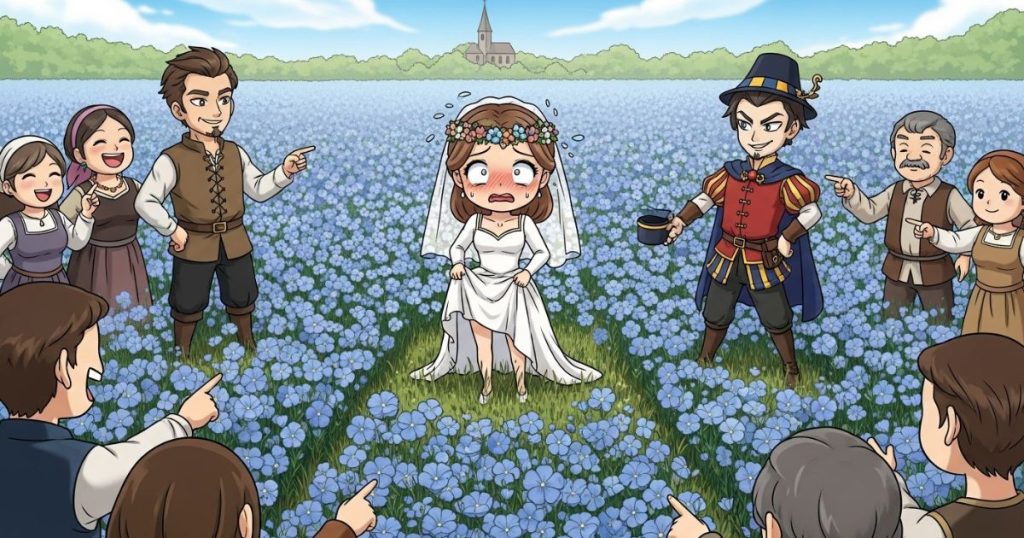 ภาพประกอบนิทานกริมม์เรื่องท่อนไม้ลวงตา 5